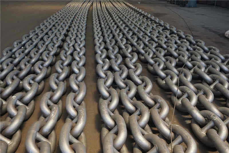 The composition of the anchor chain